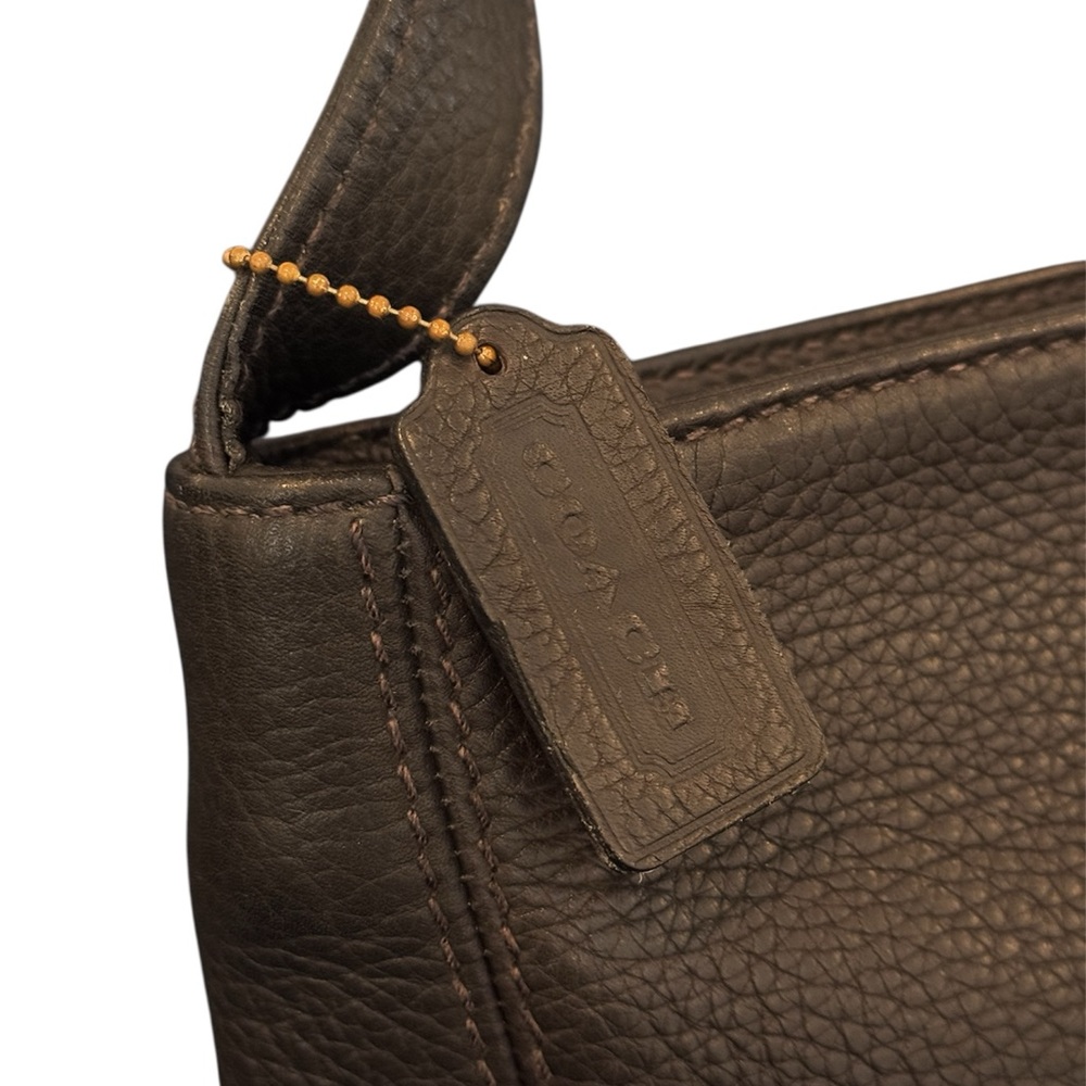 COACH Vintage Sonoma Pocket Zip Crossbody‎ Bag Black 
Leather - Picture 3 of 9